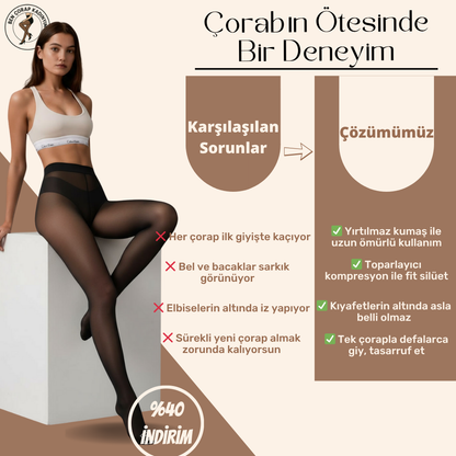 Yırtılmaz Külotlu Çorap